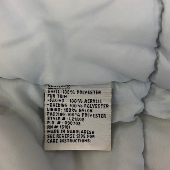 LONDONFOG Girl’s Coat Jacket Sz S - Picture 5 of 5